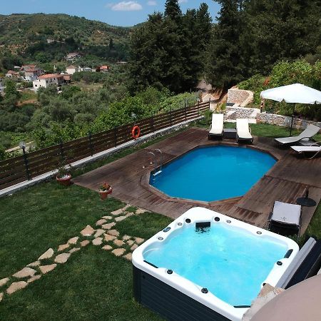 Ampelos Cretan Villa - Private Pool&Outdoor Jacuzzi Yerolákkos Exterior foto